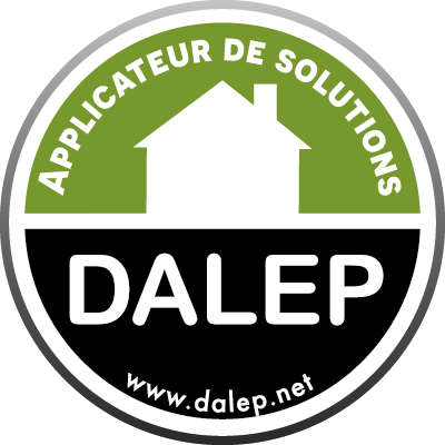  Logo de la marque DALEP, spécialiste des solutions de nettoyage et traitement des surfaces
