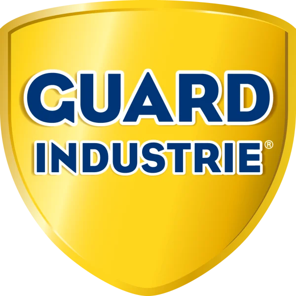 Logo de la marque Guard Industrie, spécialiste des produits de protection et de nettoyage des matériaux
